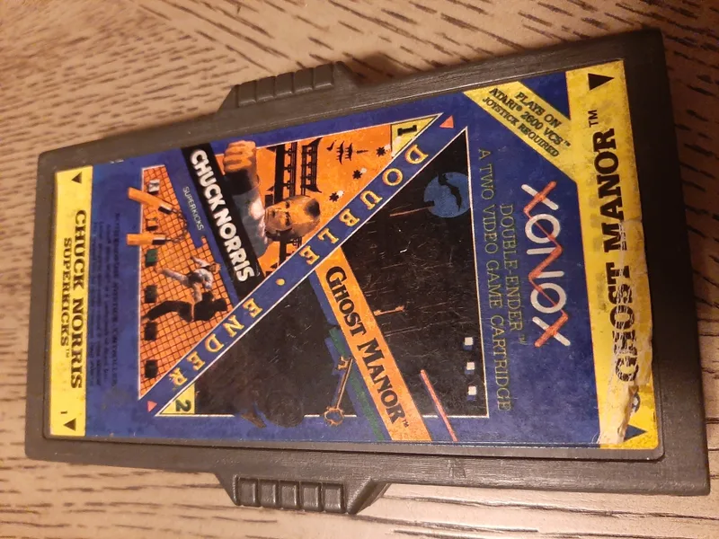 Chuck Norris Superkicks / Ghost Manor (A2600)