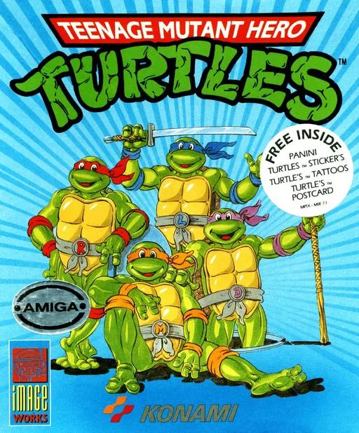 Teenage Mutant Hero Turtles (AMIGA)