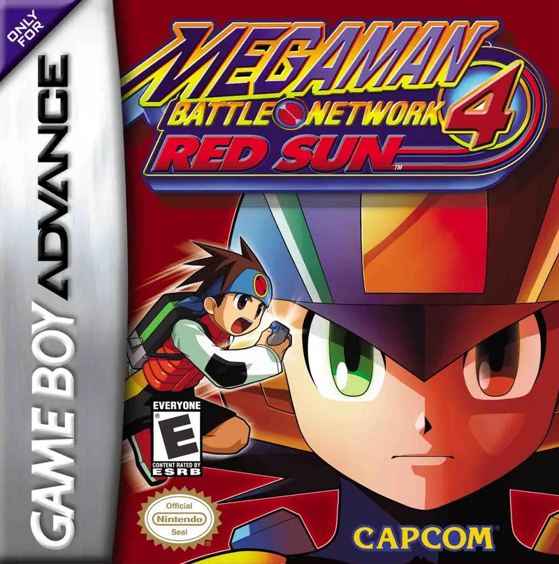 Mega Man Battle Network 4: Red Sun (GBA)