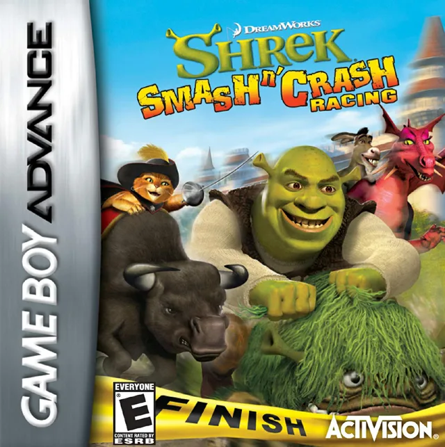 DreamWorks Shrek: Smash n' Crash Racing (GBA)