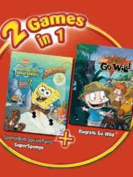 2 Games In 1: SpongeBob SquarePants: SuperSponge & Rugrats Go Wild