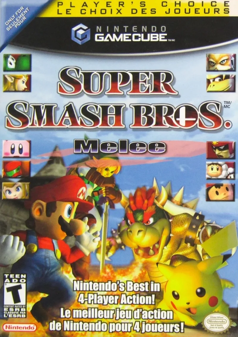 Super Smash Bros. Melee [Player's Choice] (GCN)