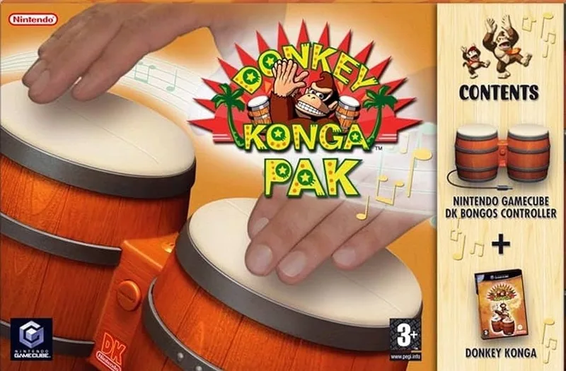 Donkey Konga [Pak] (GCN)
