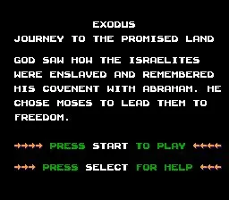 Exodus (1991) (NES)