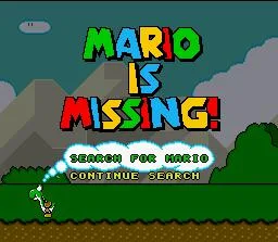 Mario Is Missing! (NES)