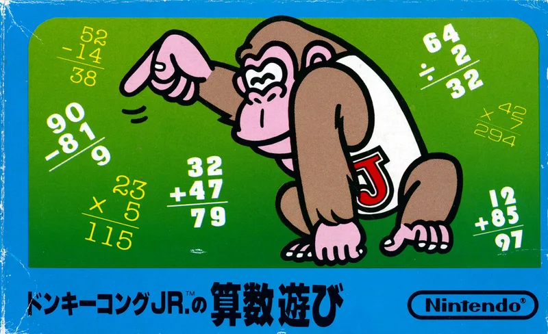Donkey Kong Jr no Sansuu Asobi (NES)
