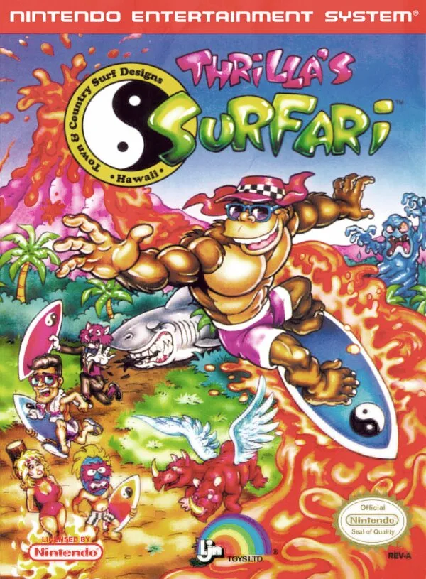 Town & Country Surf Designs II: Thrilla's Surfari (NES)