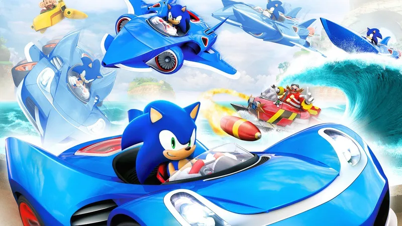Sonic & All-Stars Racing Transformed (3DS)