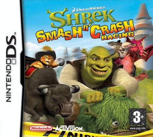 DreamWorks Shrek Smash n' Crash Racing (NDS)