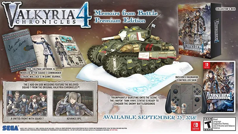 Valkyria Chronicles 4 [Memoirs From Battle Edition]