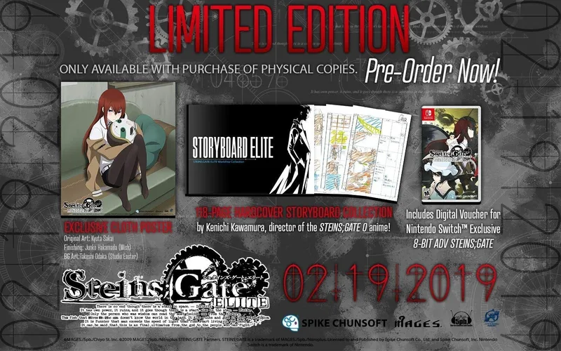 STEINS; GATE ELITE [Limited Edition] (NSW)