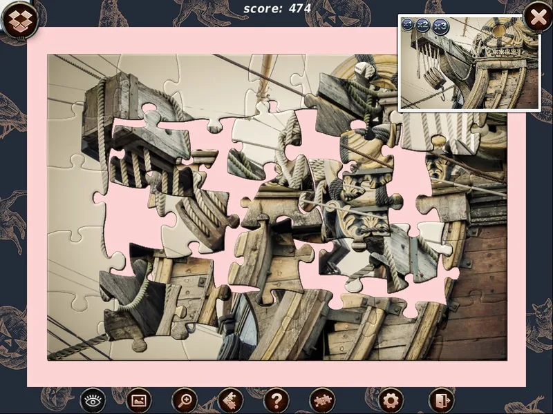 1001 Black Raven Jigsaw (PC)