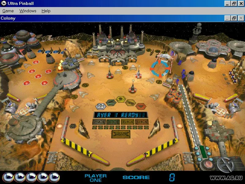 3-D Ultra Pinball