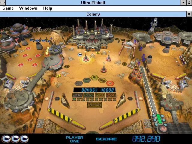 3-D Ultra Pinball (Old)