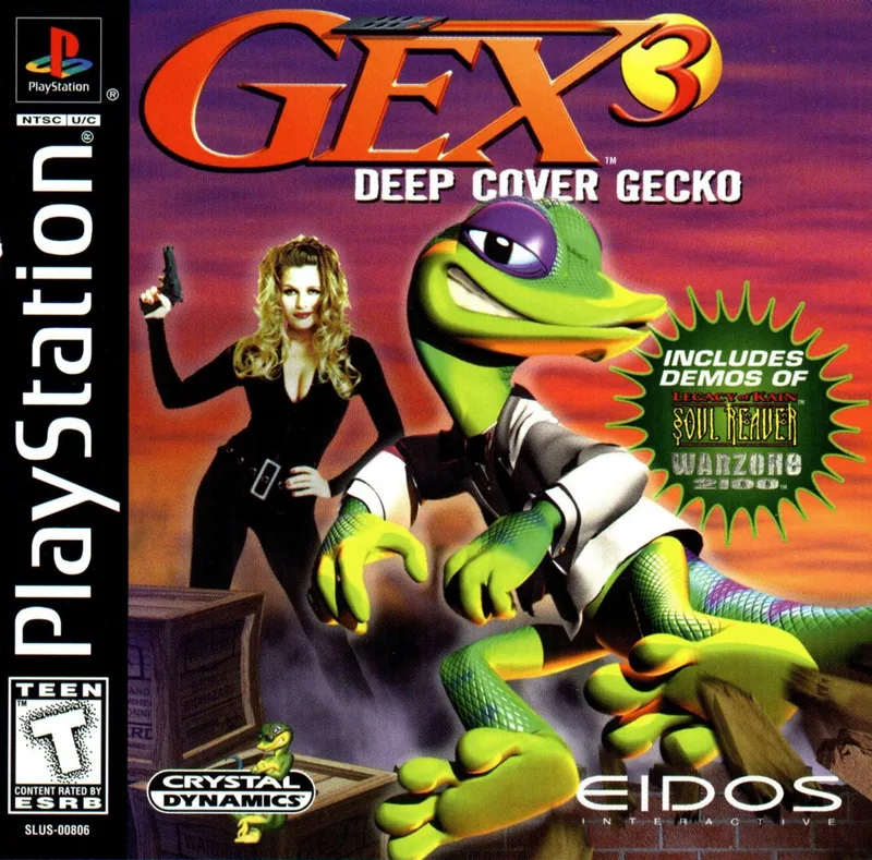 Gex 3: Deep Cover Gecko (PS1)
