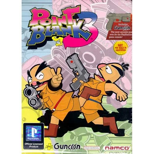 Point Blank 3 + Guncon (PS1)