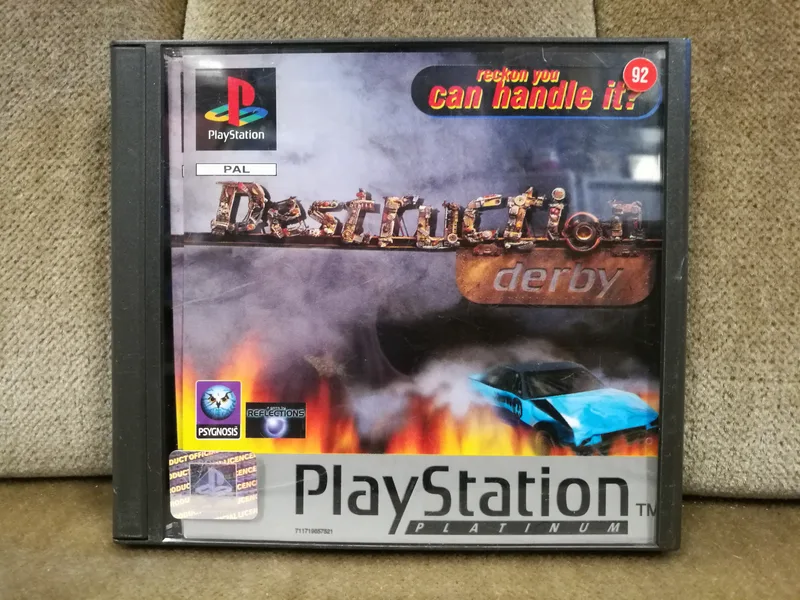 Destruction Derby (Platinum) (PS1)