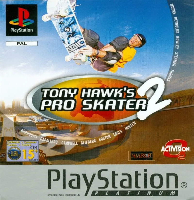 Tony Hawk's Pro Skater 2 [Platinum]