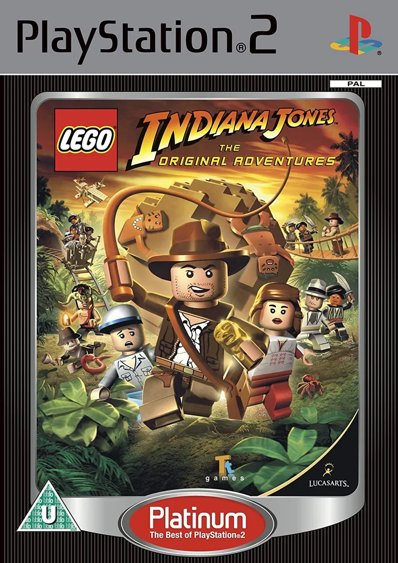 LEGO Indiana Jones: The Original Adventures [Platinum] (PS2)