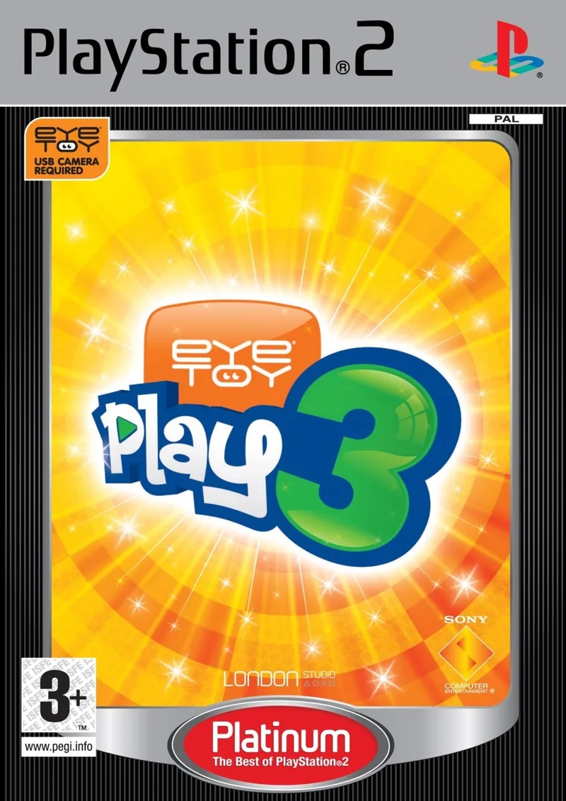 Eyetoy Play 3 [Platinum] (PS2)