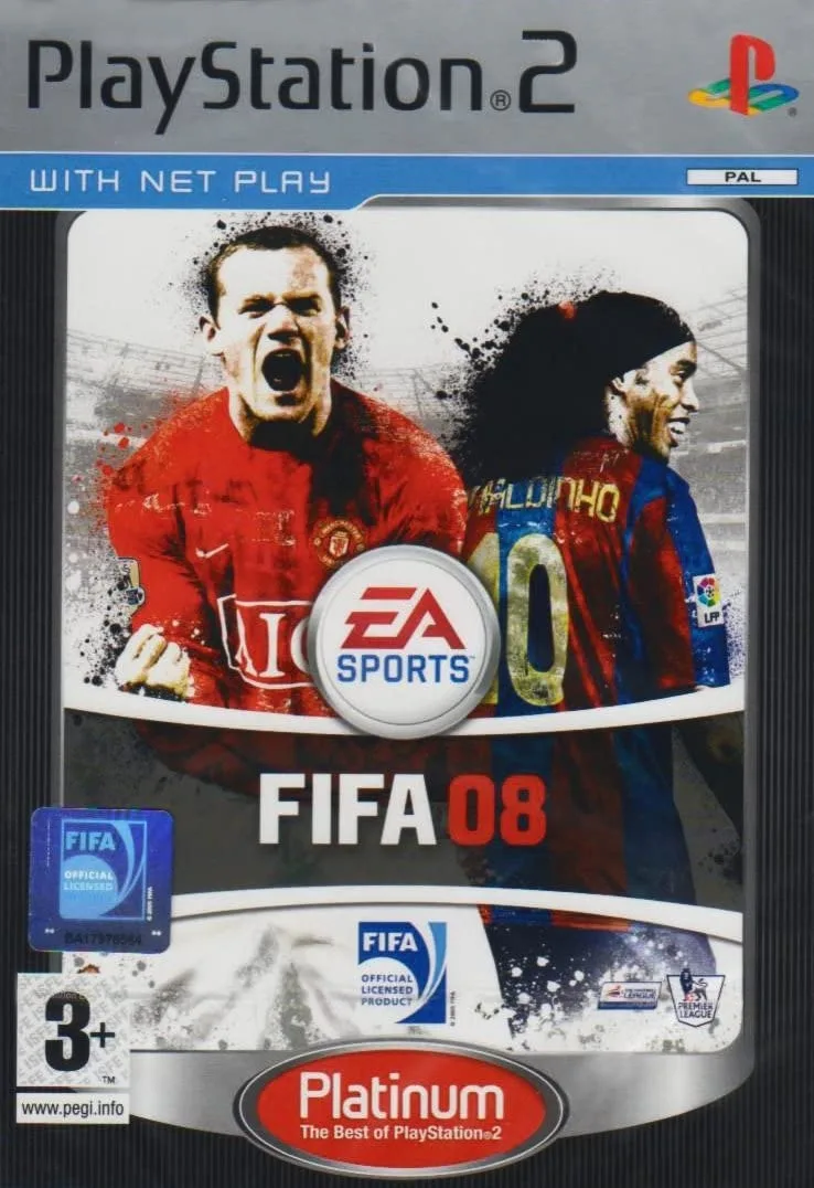 FIFA 08 (Platinum) (PS2)