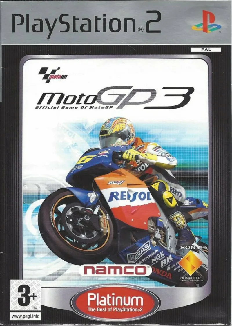 MotoGP3 [Platinum] (PS2)