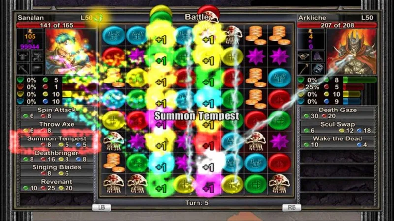 Puzzle Quest: Challenge of the Warlords (PS2)