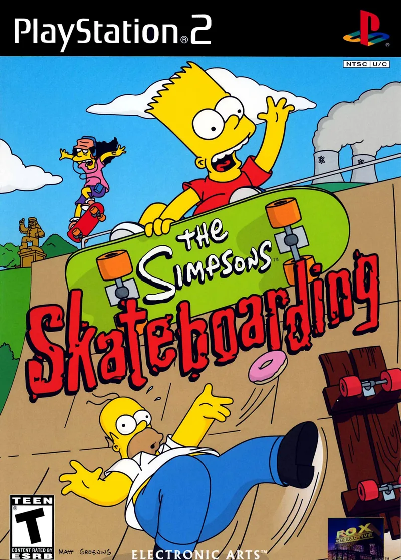 The Simpsons Skateboarding (PS2)