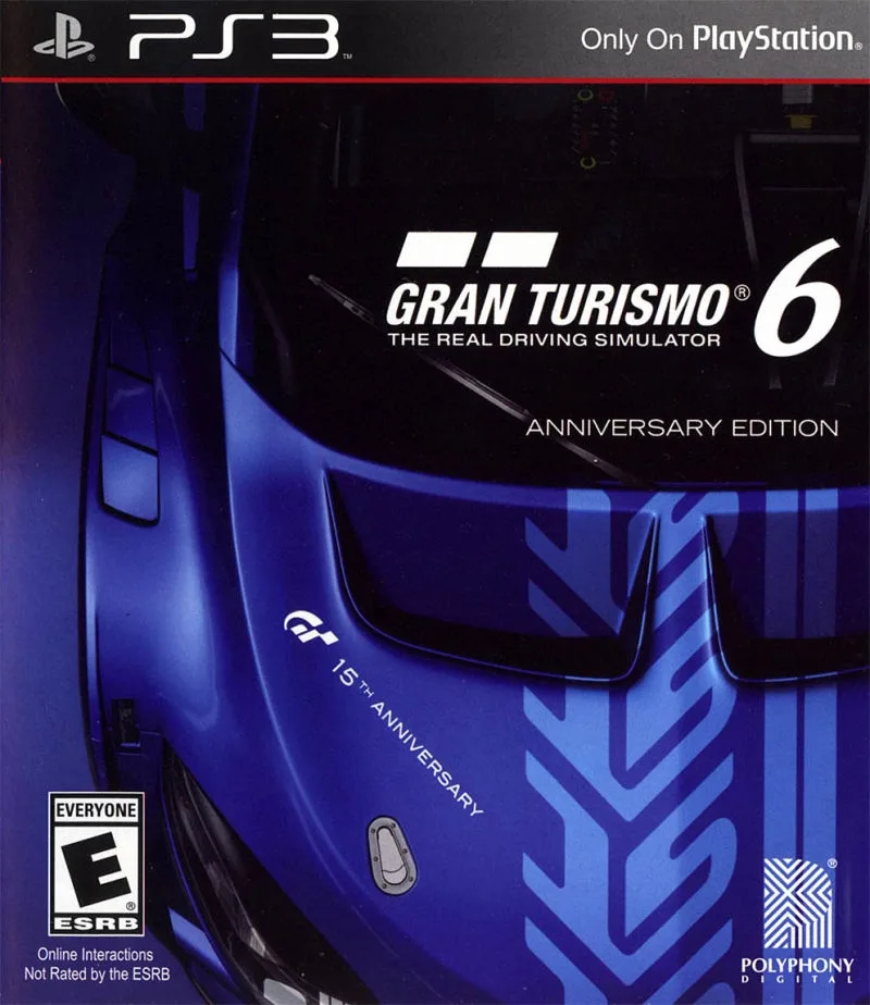 Gran Turismo 6 (Anniversary Edition) (PS3)