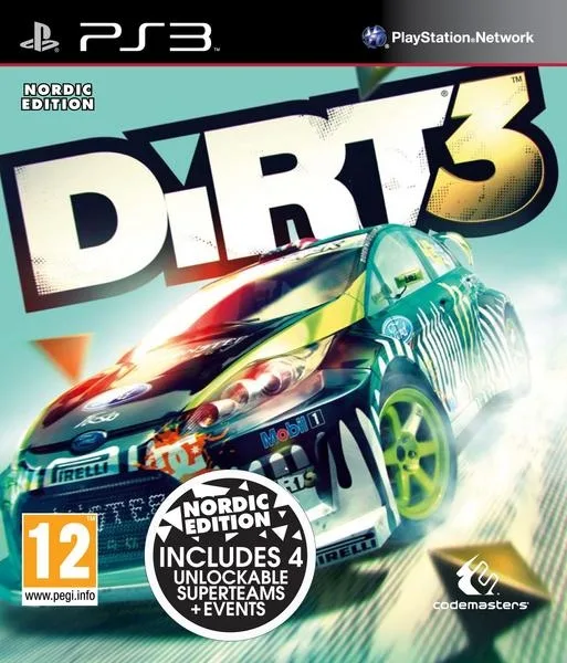 Dirt 3 Nordic Edition (PS3)