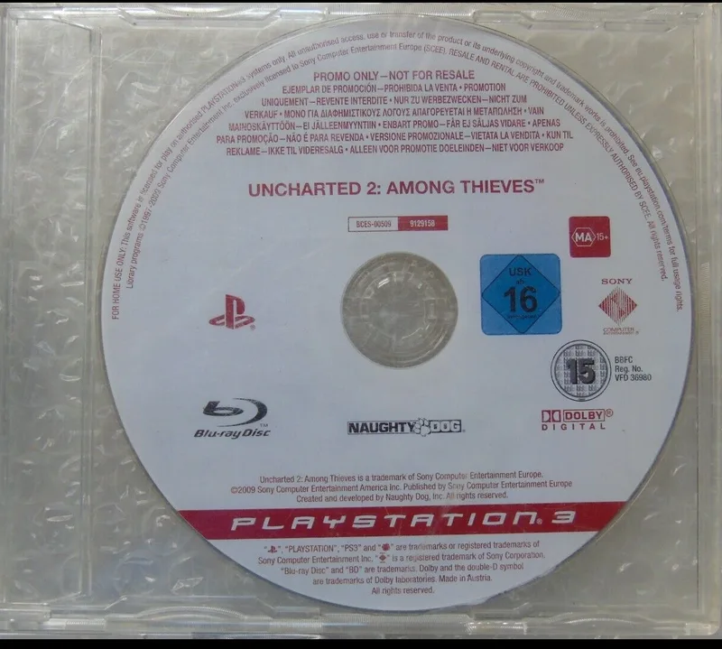 Uncharted 2: Among Thieves (Promo Only)