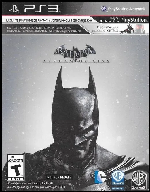 Batman: Arkham Origins (Not For Resale)