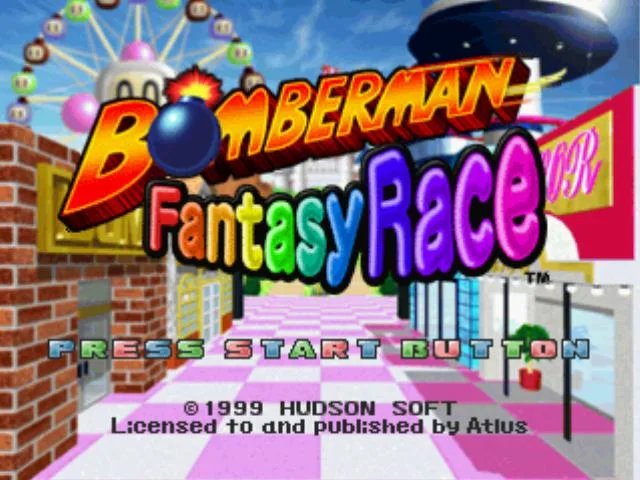 Bomberman Fantasy Race (1998) (PS3)