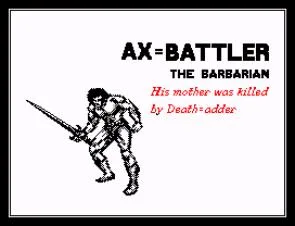 Golden Axe (1989) (PS3)