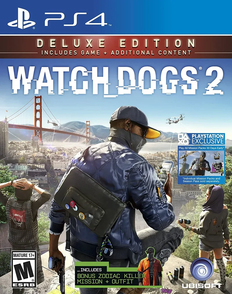 Watch Dogs 2 Deluxe Edition (PS4)