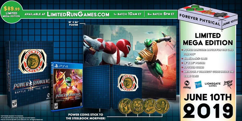 Power Rangers: Battle for the Grid (Mega Edition) (PS4)