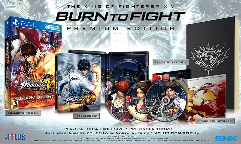 The King of Fighters XIV [Burn to Fight Premium Edition] (PS4)