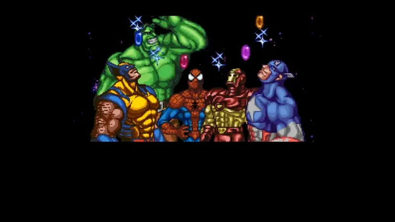 Marvel Super Heroes: War of the Gems (SNES)