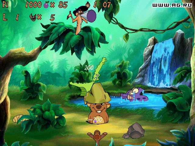 Timon & Pumbaa's Jungle Games (SNES)