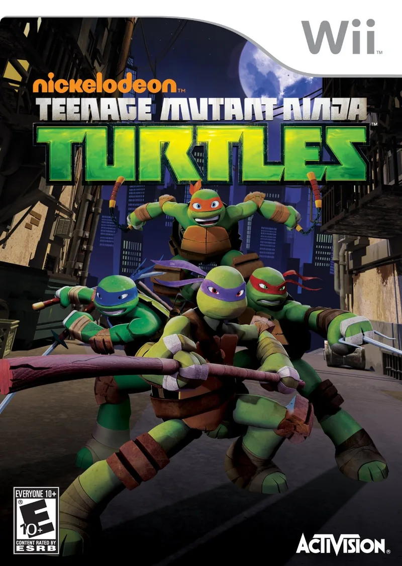 Nickelodeon Teenage Mutant Ninja Turtles (WII)