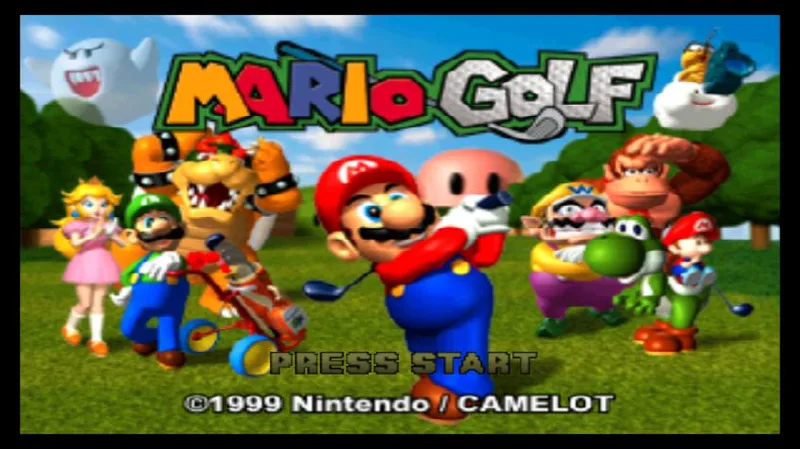 Mario Golf (1999) (WII)