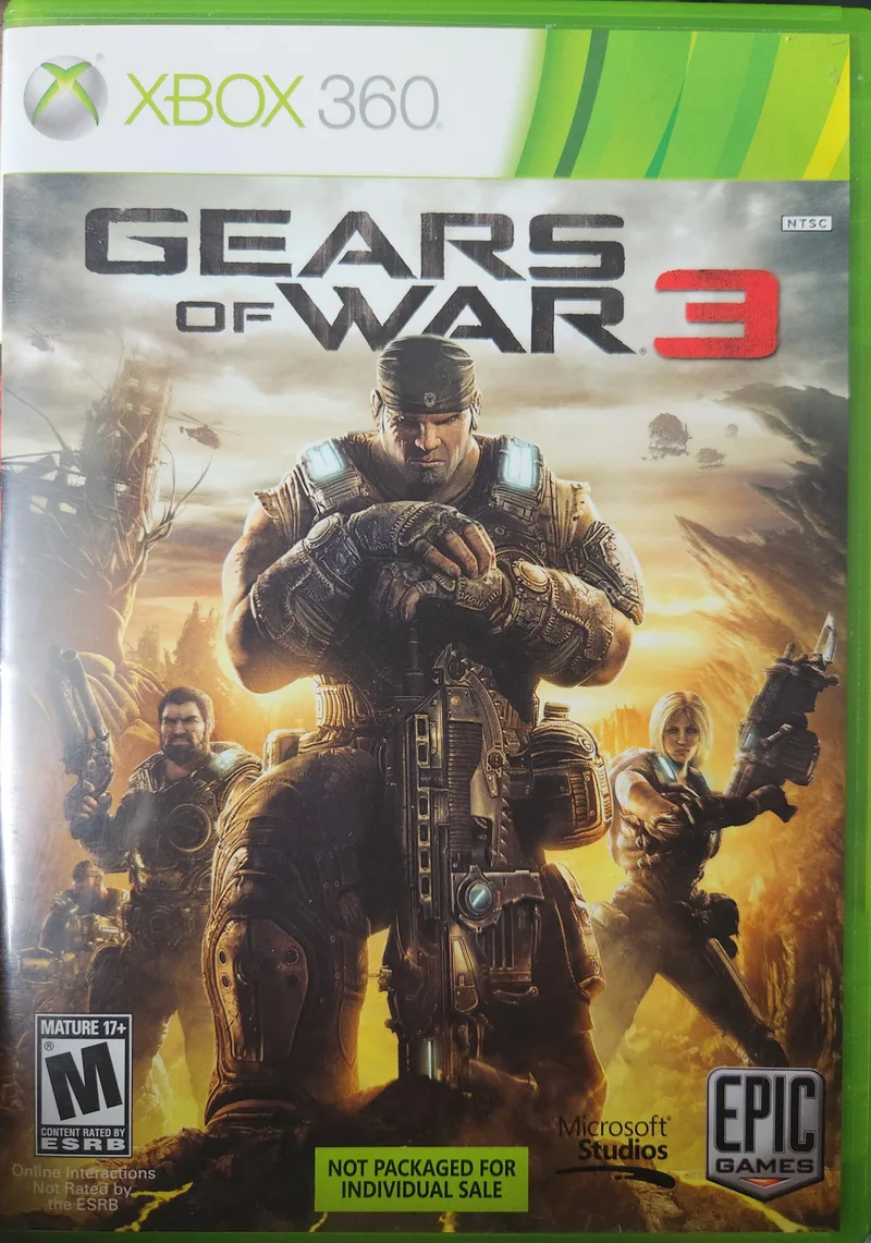 Gears of War 3 (Not for Resale)