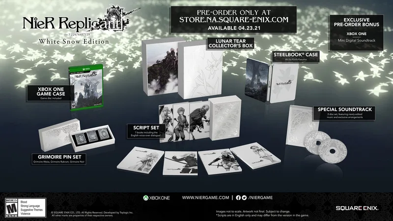 Nier Replicant Ver. 1.22474487139... [White Snow Edition] (XONE)
